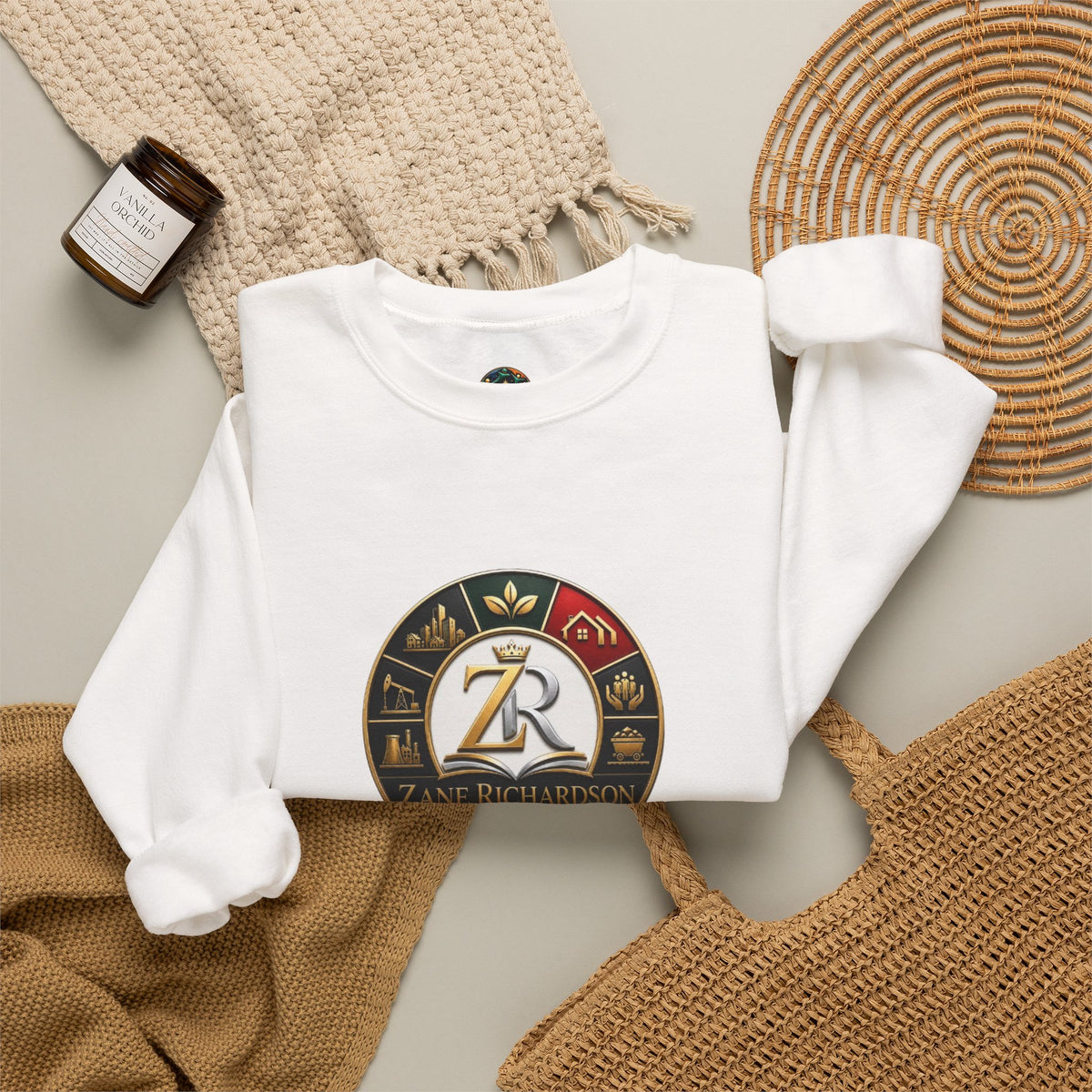 Crewneck Sweatshirt — Ranger Handbook Digest Emblem