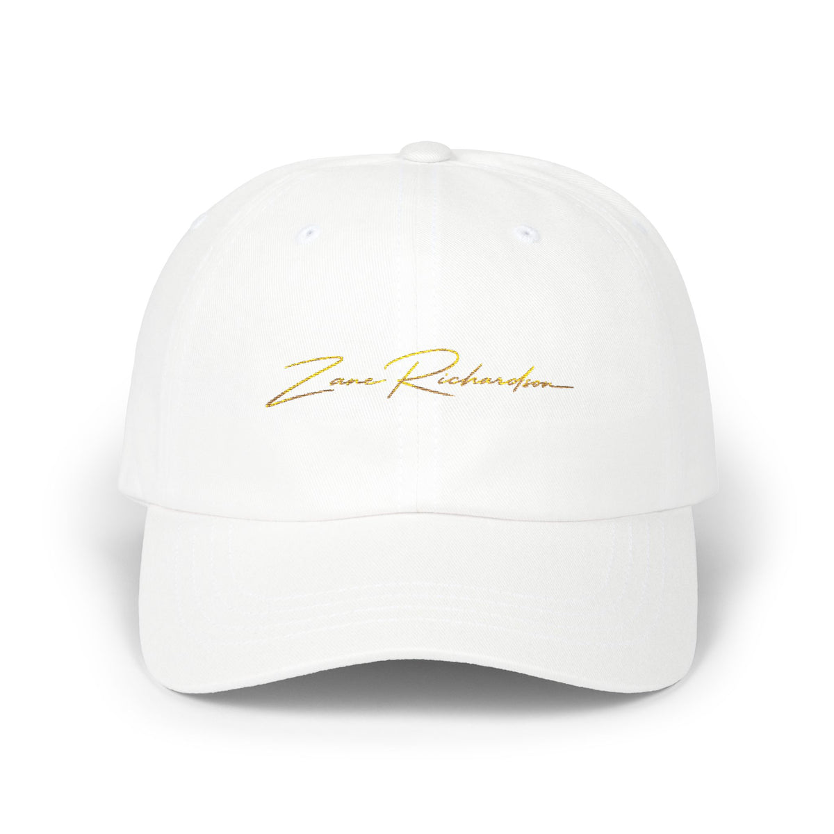 Classic Dad Cap "Zane Richardson" Signature