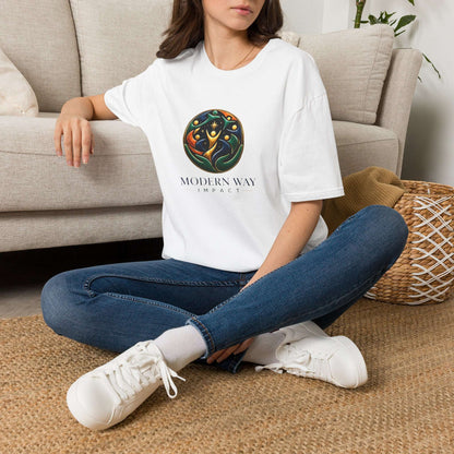Spiral Harmony T-Shirt — Colorful Spiritual Tree of Modern Way Impact