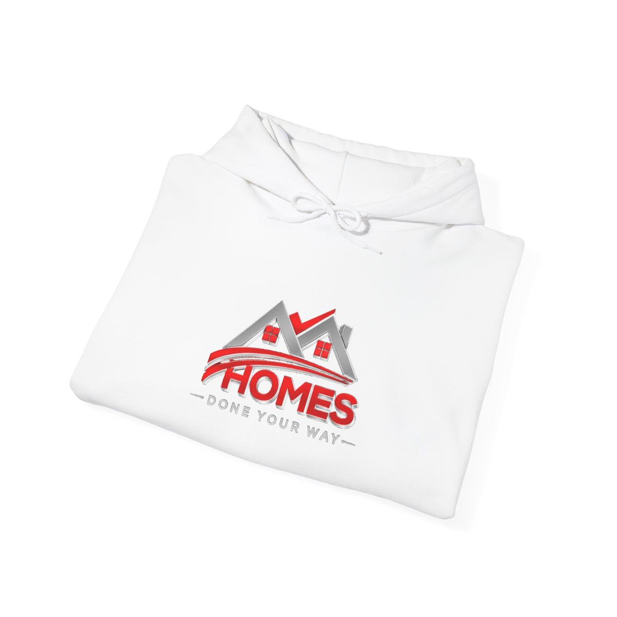 Homes Done Your Way Logo Hoodie — Real Estate Branded Pullover