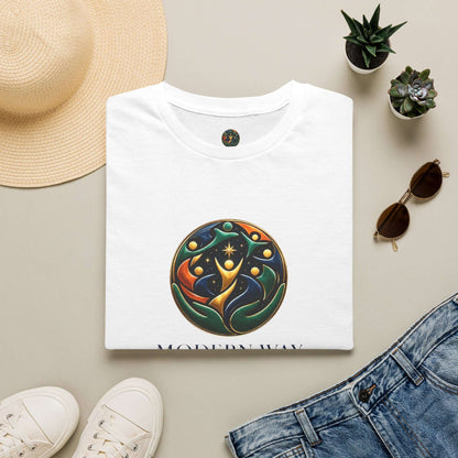 Spiral Harmony T-Shirt — Colorful Spiritual Tree of Modern Way Impact