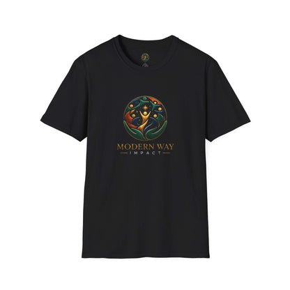 Spiral Harmony T-Shirt — Colorful Spiritual Tree of Modern Way Impact