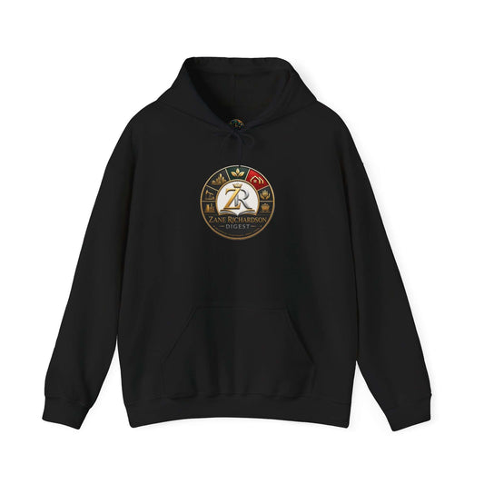Hoodie — Royal Crest Emblem Pullover