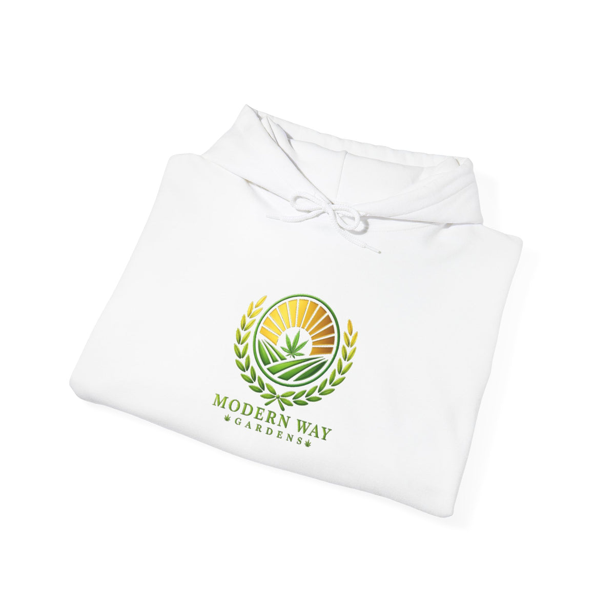 Modern Way Gardens Logo Hoodie – Hemp Wellness Pullover