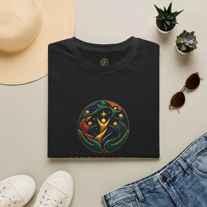 Spiral Harmony T-Shirt — Colorful Spiritual Tree of Modern Way Impact