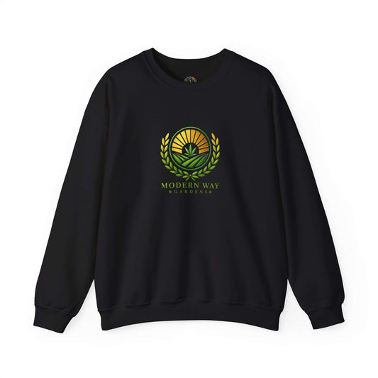 Modern Way Gardens Logo Sweatshirt — Sunrise Laurel Crewneck