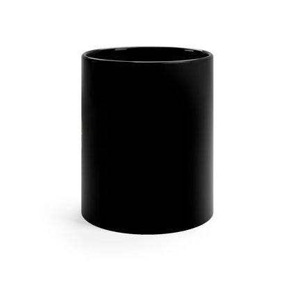 Black Coffee Mug, Digest Trizane RIchardson 11oz