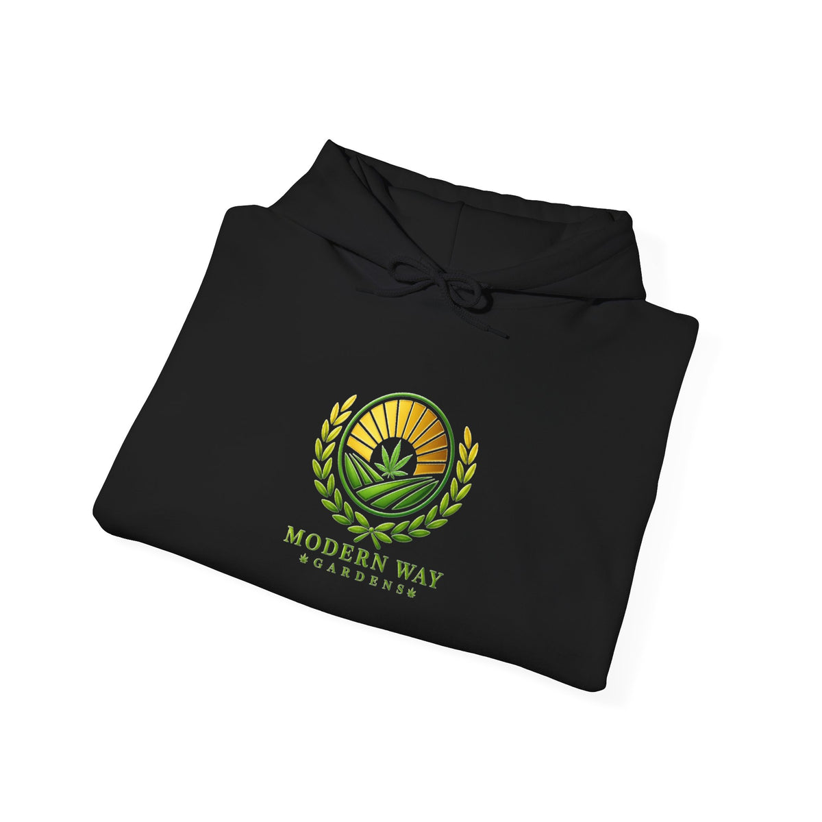 Modern Way Gardens Logo Hoodie – Hemp Wellness Pullover
