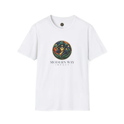 Spiral Harmony T-Shirt — Colorful Spiritual Tree of Modern Way Impact