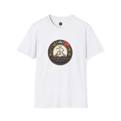 Monogram Crest T‑Shirt — 'Zane Richardson' Personalized Logo Tee