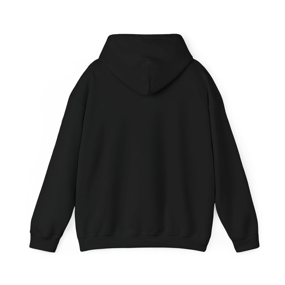 Embroidered Crest Hoodie — "Black Harbor Group" Gold Crown Logo