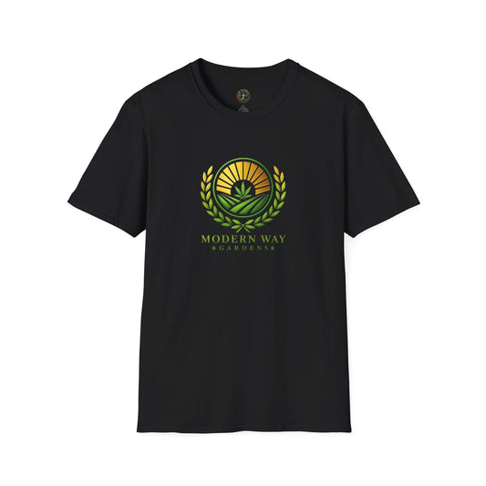 Modern Way Gardens T-Shirt — Sun & Leaf Logo Tee