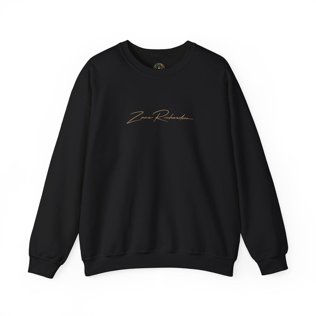 Minimal Script Crewneck Sweatshirt – Elegant Signature Logo