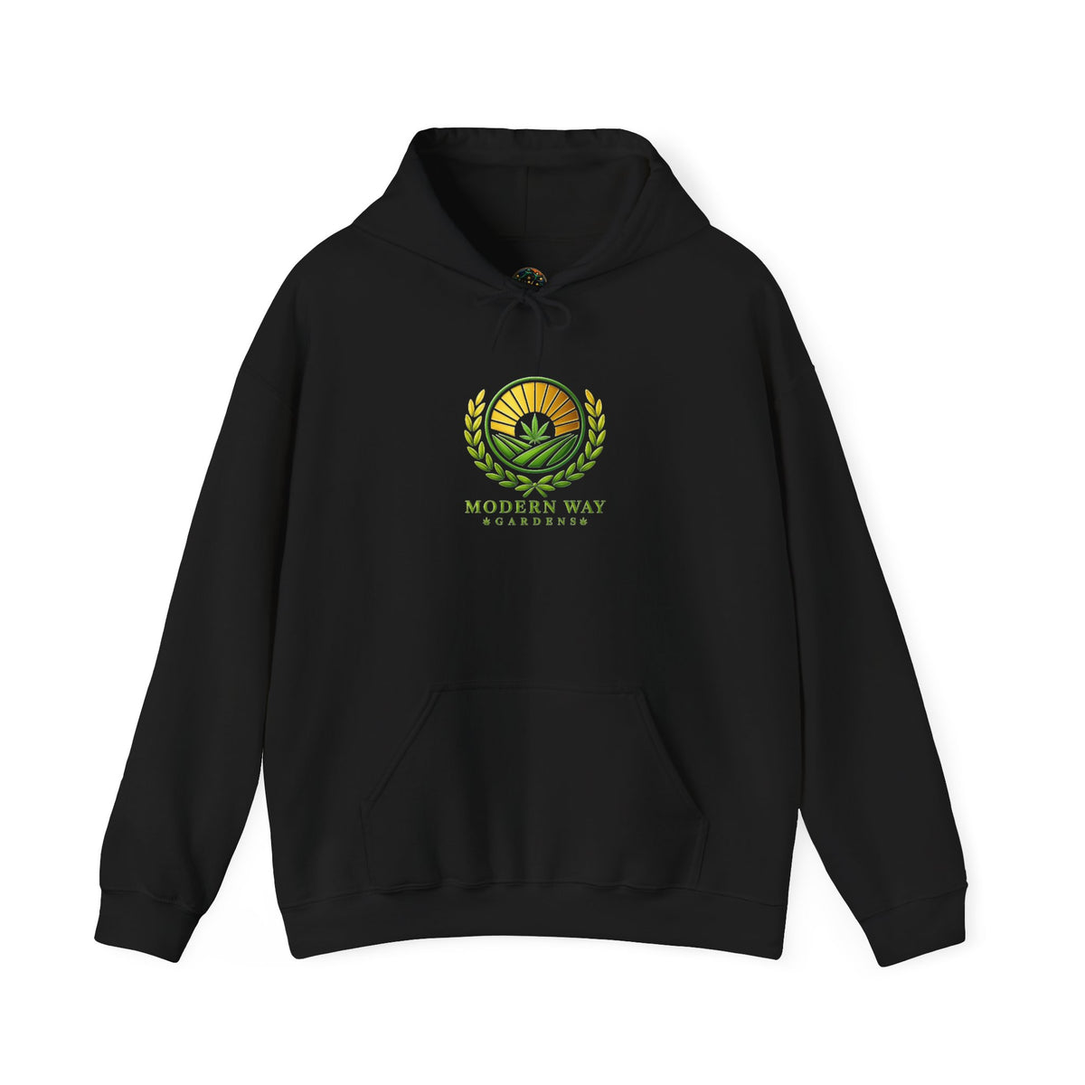 Modern Way Gardens Logo Hoodie – Hemp Wellness Pullover