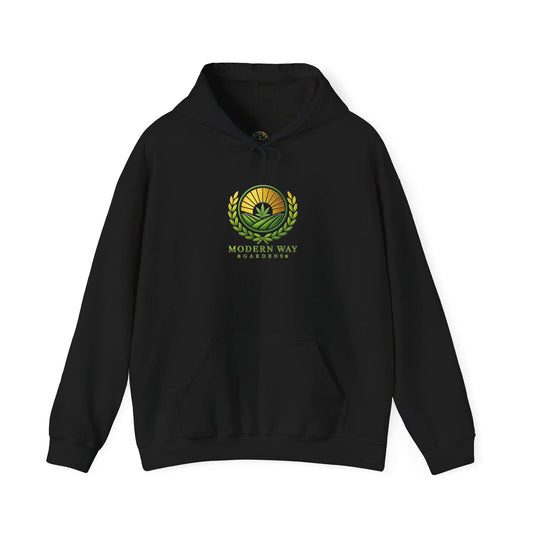 Modern Way Gardens Logo Hoodie – Hemp Wellness Pullover