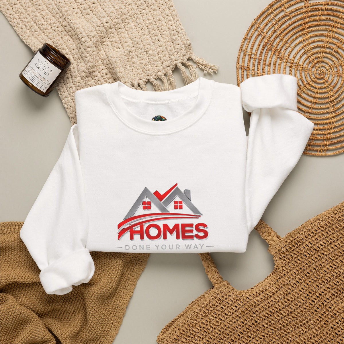Homes Done Your Way Logo Crewneck Sweatshirt