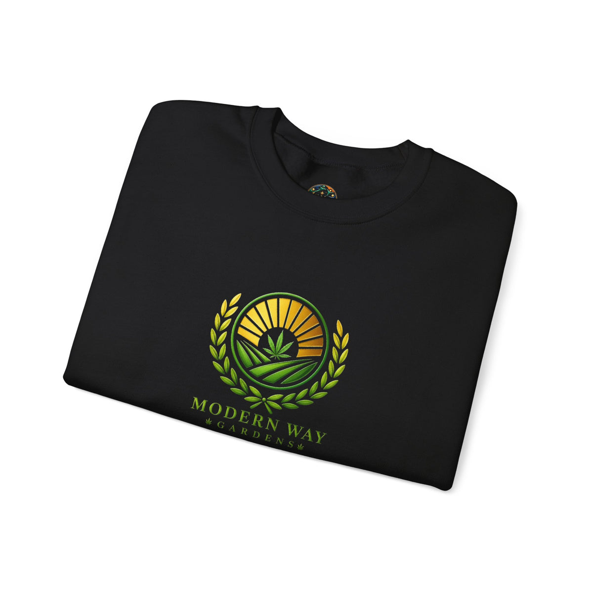 Modern Way Gardens Logo Sweatshirt — Sunrise Laurel Crewneck