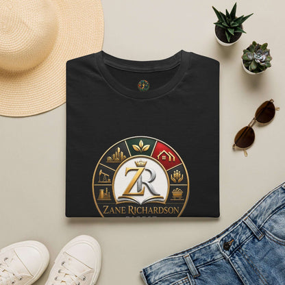 Monogram Crest T‑Shirt — 'Zane Richardson' Personalized Logo Tee