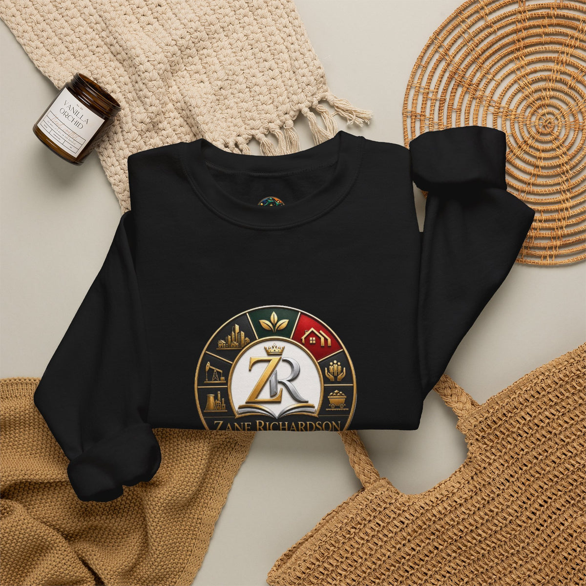 Crewneck Sweatshirt — Ranger Handbook Digest Emblem